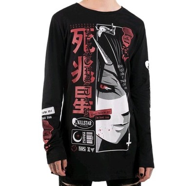 Killstar Deathstar Jumper Sweatshirt Anime Size L (Near New - Worn Once)