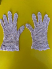 Vintage 60 -70 er Jahre Damen Spitzenhandschu...