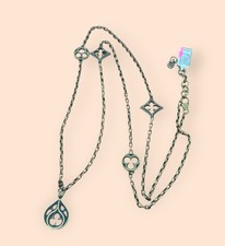 Brighton Ferrara Lorenza Necklace- dark gold color- long- pretty design