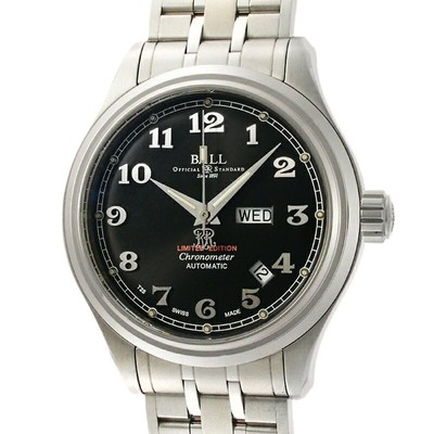 Ball Watch Trainmaster Cleveland 200 pieces limited NM1058D-S1CJ-BKSL Used watch