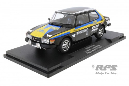 Saab 99 Ems Per Eklund Rallye Schweden Swedish Rally 1977 1:18 Mcg-image