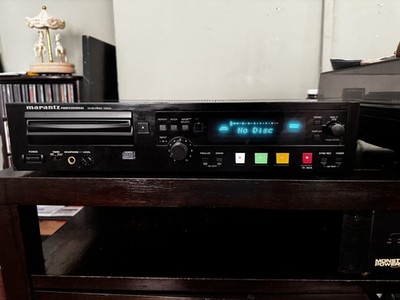Marantz CDR633 Professional Rackmount Slot Loading CD Player Recorder With Cord