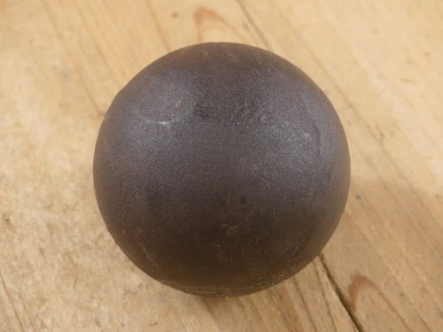 3" Cast Iron Ball Cannon Ball Replica Crafts Wrought Iron Fences Solid Civil War