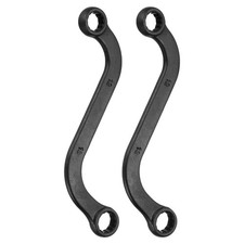 2pcs S-Style Box Wrench 12mm x 13mm 12 Point Double End S Shaped Wrench