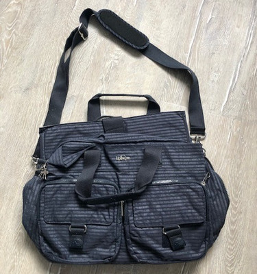 Kipling Becky Weekend leichte Reise Laptoptasche navy mehrere Fächer