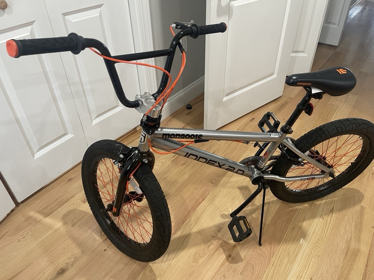 Mongoose Index 2.0 BMX Bike with Front Suspension and Kickstand | eBay
