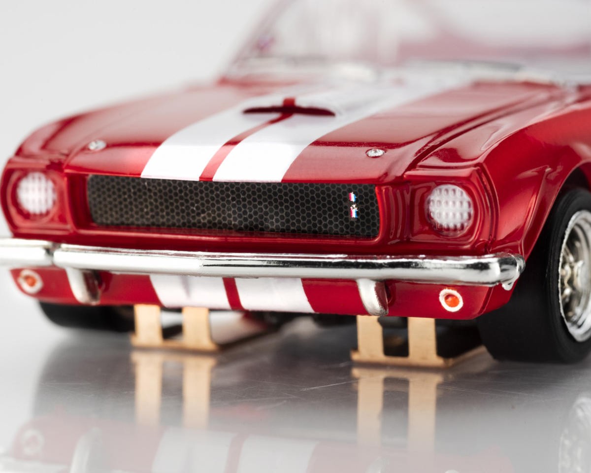 AFX 22152 1966 Shelby GT350R Ford Mustang Red White Stripe HO