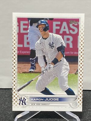2022 Topps Series 1 Walmart Gold Star Aaron Judge #99 SP New York