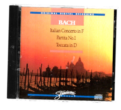 Bach: Italian Concerto in F / Partita No. 1 + More CD By Dubravka Tomsic Piano