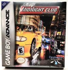 Only For Game Boy Advance, Midnight Club Street Racing Game, Vintage (2001), New