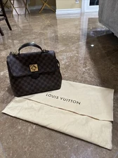 Louis Vuitton Bergamo Damier  Shoulder Bag BB Brown Canvas