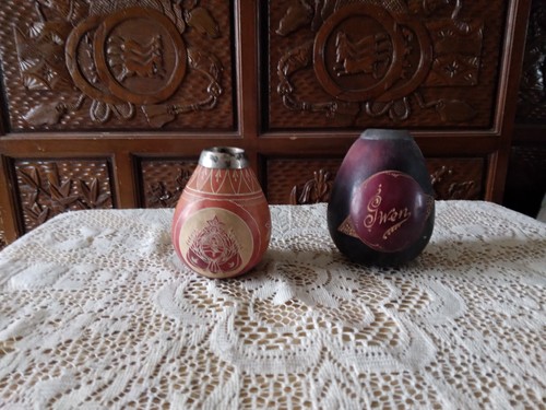 2 alte handbemalte Kürbisse? - Bild 1 von 6