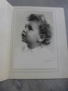 Ancienne Photo Noir Et Blanc Portrait Enfant Bapteme Vintage Ebay