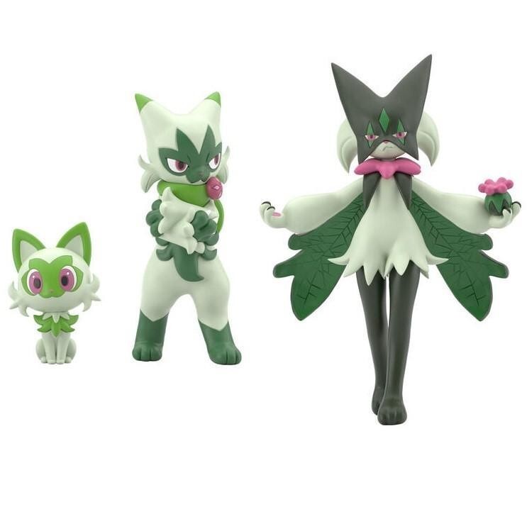 Pokemon Scale World PaldeaRegion Sprigatito & Floragat