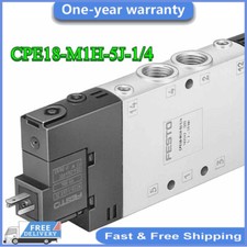 FESTO CPE18-M1H-5J-1/4 163143 Air Solenoid Valve New Kd Fast shipping