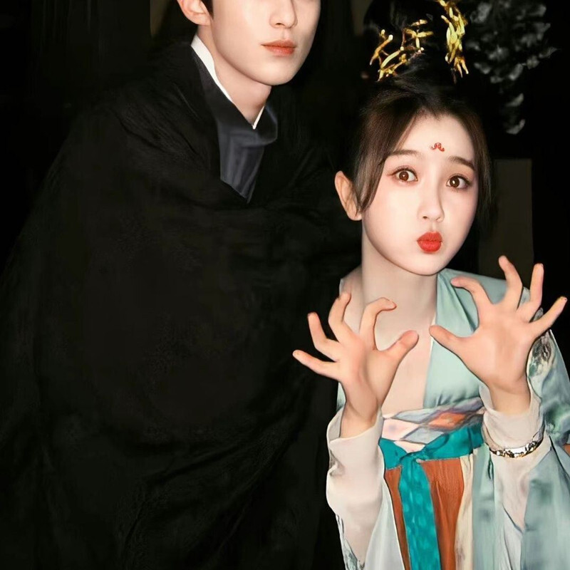 sachin and babi light blue dress 11x17 Love Between Fairy and Devil Fan Art Prints — 사극 Paradise main image 0