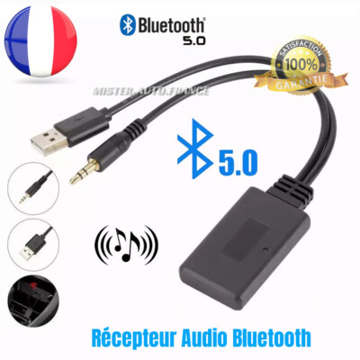 Adaptateur Bluetooth Auto Pour Autoradio Alpine/Pioneer - Module Aux Sans Fil Résistant