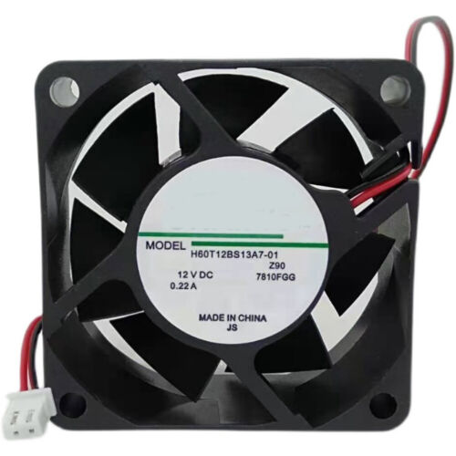 For NIDEC H60T12BS13A7-01 Z90 12V 0. 22A 6CM 2-Pin For Ant S9 Cooling Fan - Picture 2 of 4
