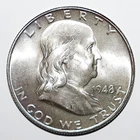1948-D Franklin Half Dollar FBL CHOICE BU (U144)