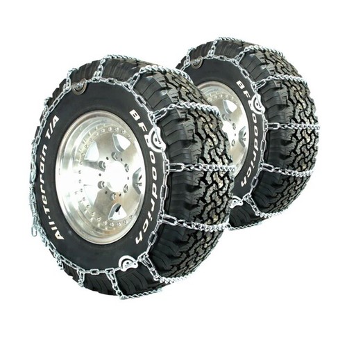 285/65-18 285/65R18 Tire Chains 5.5mm Link Cam Snow Traction SUV Light ...