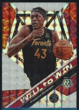 2019-20 Panini Mosaic Pascal Siakam Will to Win Mosaic Prizm Raptors #8