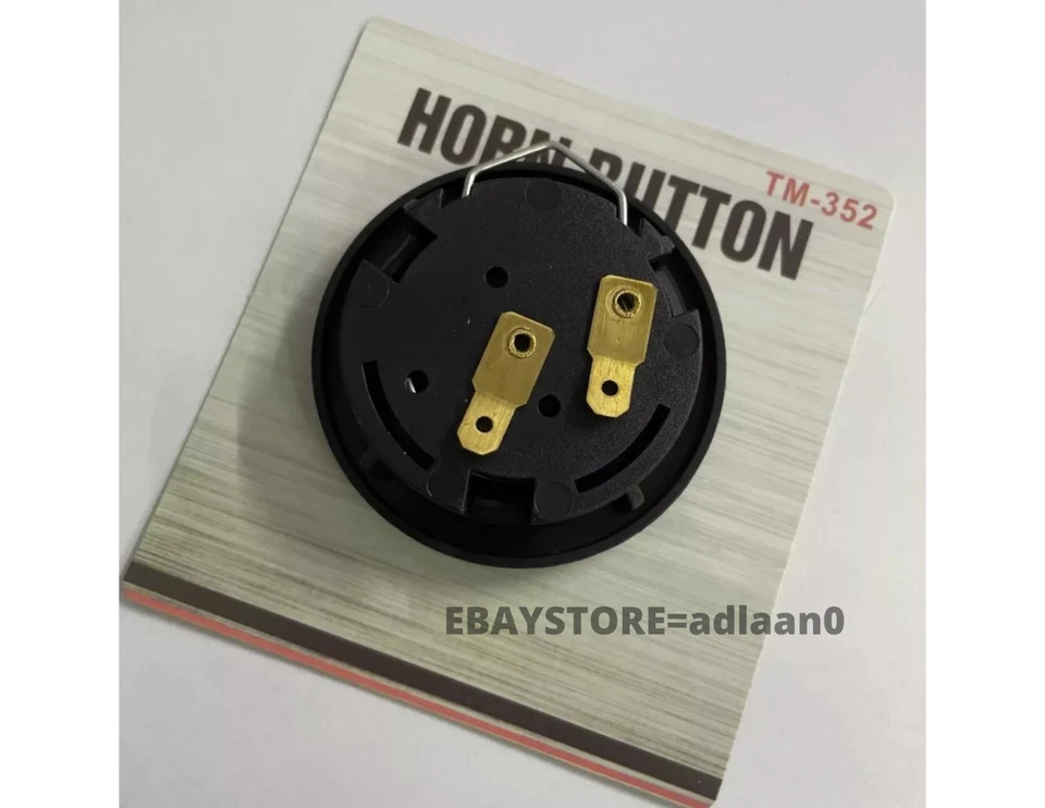 HORN PUSH BUTTON HONDA H LOGO RED BODY ALL BLACK Momo Foto 4 de 4