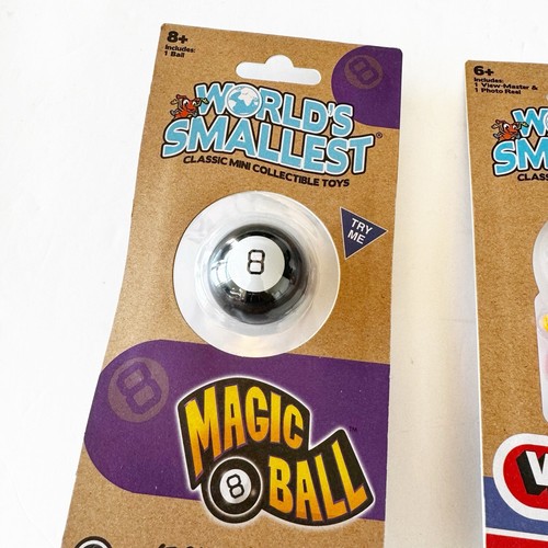 World's Smallest Toys View-Master Magic 8 Ball Etch-a-Sketch Rubik’s Cube New! - Picture 4 of 11