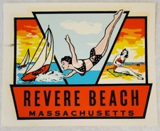Revere Beach Massachusetts Water Transfer Car...