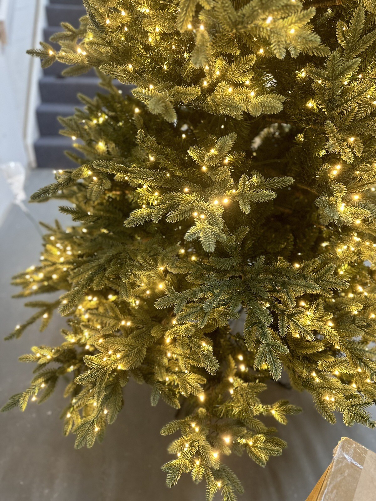 7.5’ PreLit Micro LED Artificial Christmas Tree 1850 LED Lights NO Remote 192072532937 eBay