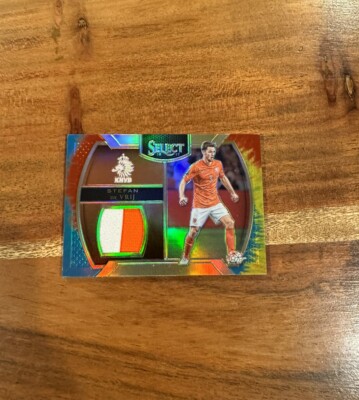 Stefan de Vrij 2016-17 Panini Select Tie Dye Prizm Game Used Kit Patch /30 NRMT+