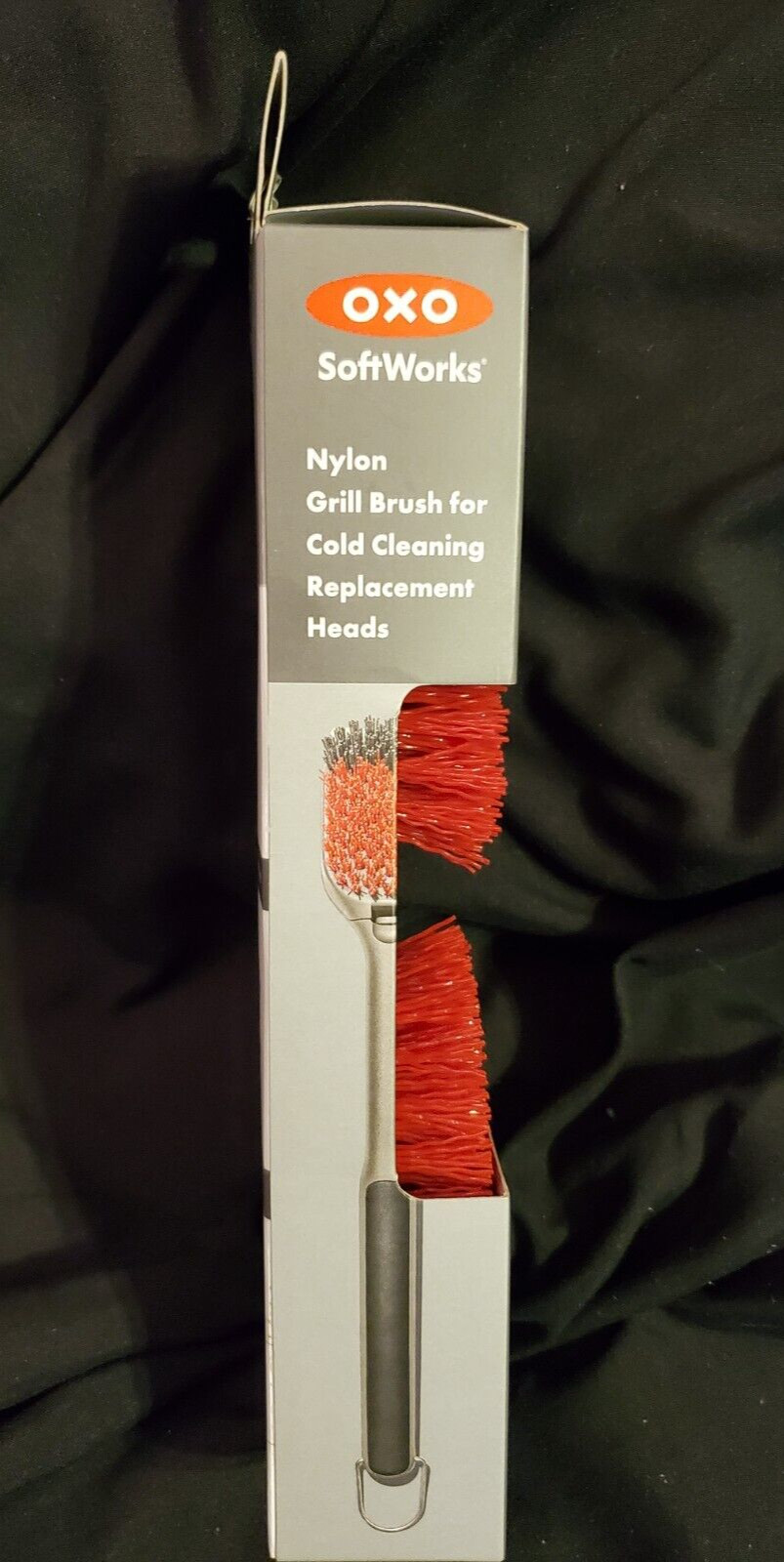 OXO Softworks Nylon Grill Brush Replacement Heads, Brush Refill