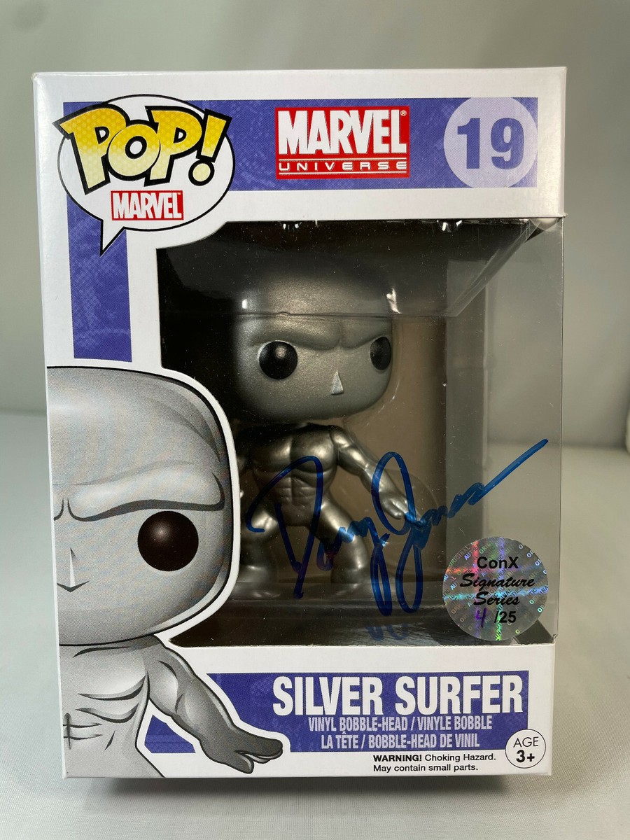 P.O.P POP Marvel Silver Surfer 19 Signed by Doug Jones ConX