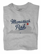 Manassas Park Virginia VA T-Shirt MAP