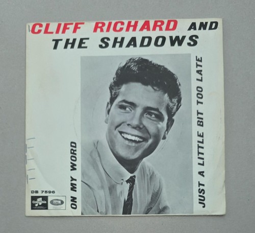 CLIFF RICHARD&THE SHADOWS "ON MY WORD" SWEDEN BLACK SP