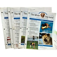 Whole Dog Journal Guide To Dog Care Training 2012 Lot 9 Issues