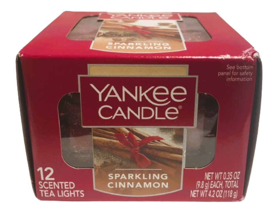 Yankee Candles Tea Light Tealights BOX of 12 CHOICE Tealight Free
