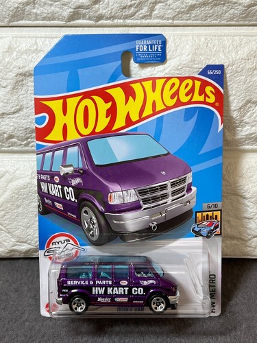 Hot Wheels HW Metro 6/10 Dodge Van 55/250 Purple