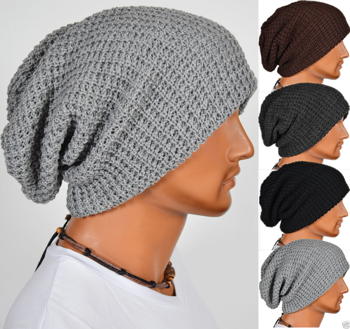 Knit Teddy Lined Winter Hat - Navy Knit Teddy Lined Winter Hat - Navy