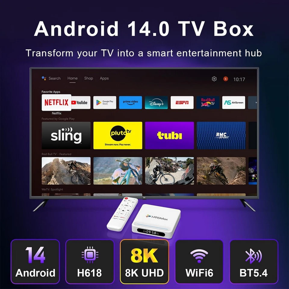 H96 Max TV Box Android 14⚡8K UltraHD⚡PLUS TV ELITE vs. os12 supebox s6 ultra - Image 3 of 4