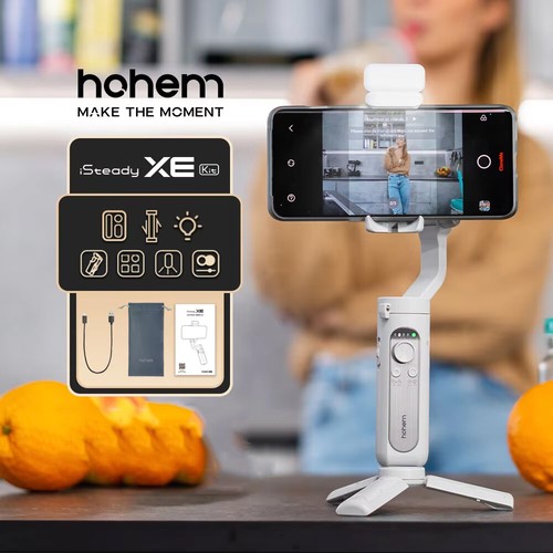 Hohem iSteady XE Smartphone Gimbal Stabilizer Phone Vlog Selfie Stick Anti-shake - 第 1/10 張圖片