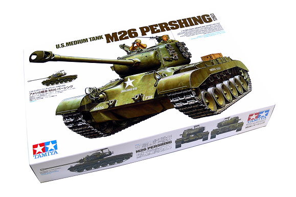 Maquette De Char Tamiya M26 Pershing 1/35 - Modèle Américain De La Seconde Guerre Mondiale
