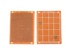 100 pcs 5x7cm Prototype PCB Universal Circuit Board Solderless Breadboard