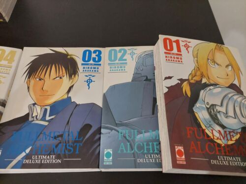 Fullmetal Alchemist Ultimate Deluxe Edition 1-7 Planet Manga - Foto 1 di 6