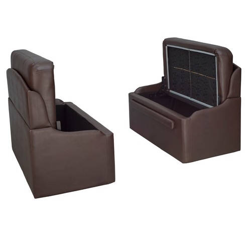 RecPro 44" RV Dinette Booth Dining Room Seating with Storage Converts To Bed - Picture 25 of 50