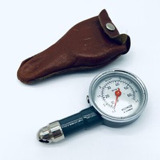 Motometer Western German Tyre Tire Gauge Brown Bag Porsche Vw Mercedes Tool Kits