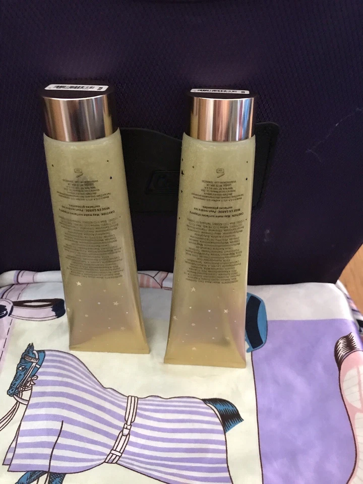 Victoria's Secret Angel Gold Juego de 2 Jabón Corporal Exfoliante Brillo 5oz NUEVO Foto 4 de 4