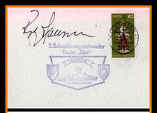 Autograph Politics | Norway | Rolf HANSEN | 1976 (Fast Boat Squadron Elbe)