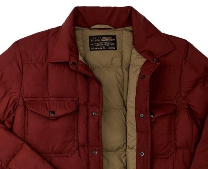 Filson Lightweight Down Jac-Shirt Jacket 650 Fill Men's Filson Lightweight Down Jac-Shirt Jacket 650 Fill Men's