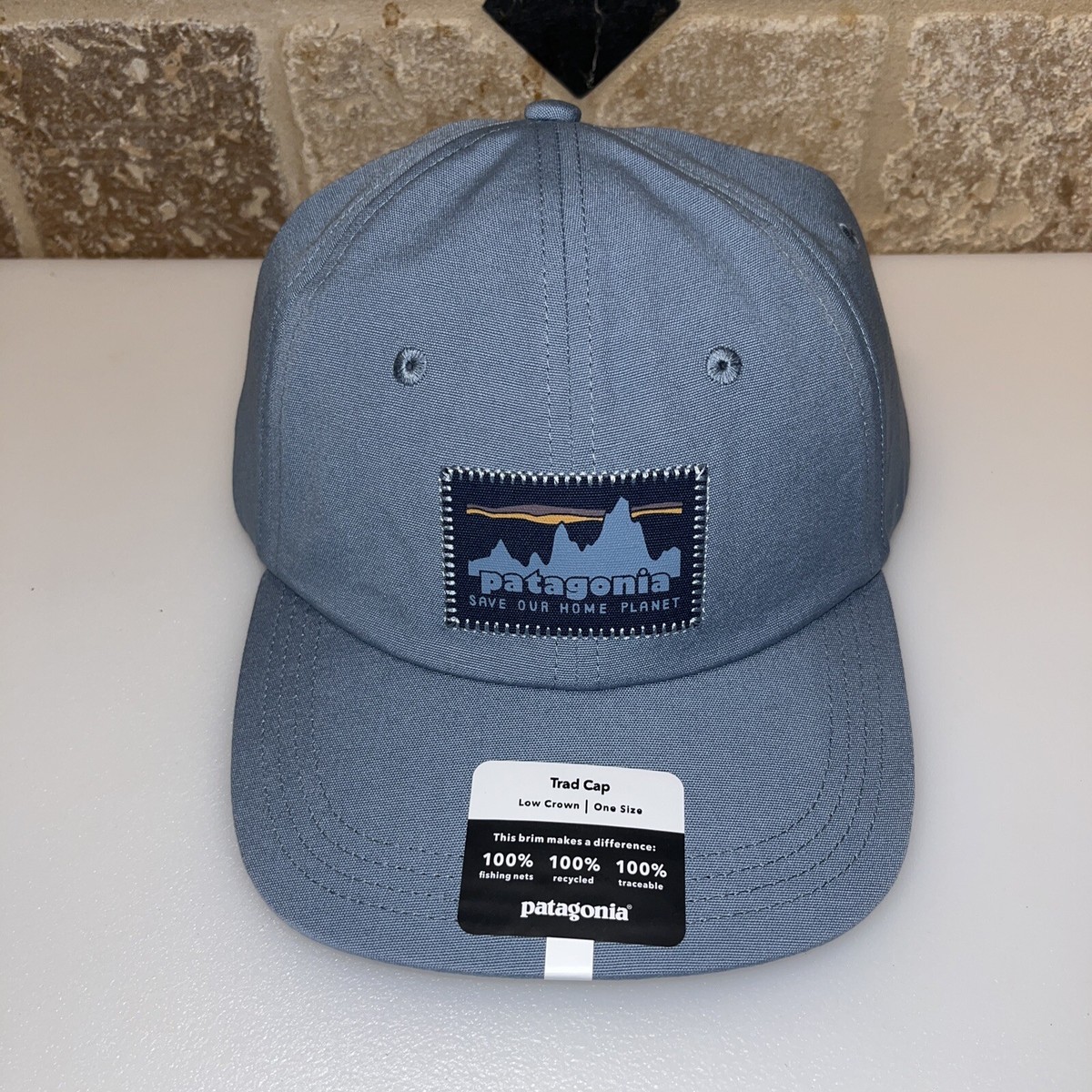 Patagonia Hat '73 Skyline Trad Cap Strapback Hat Men OSFA Low