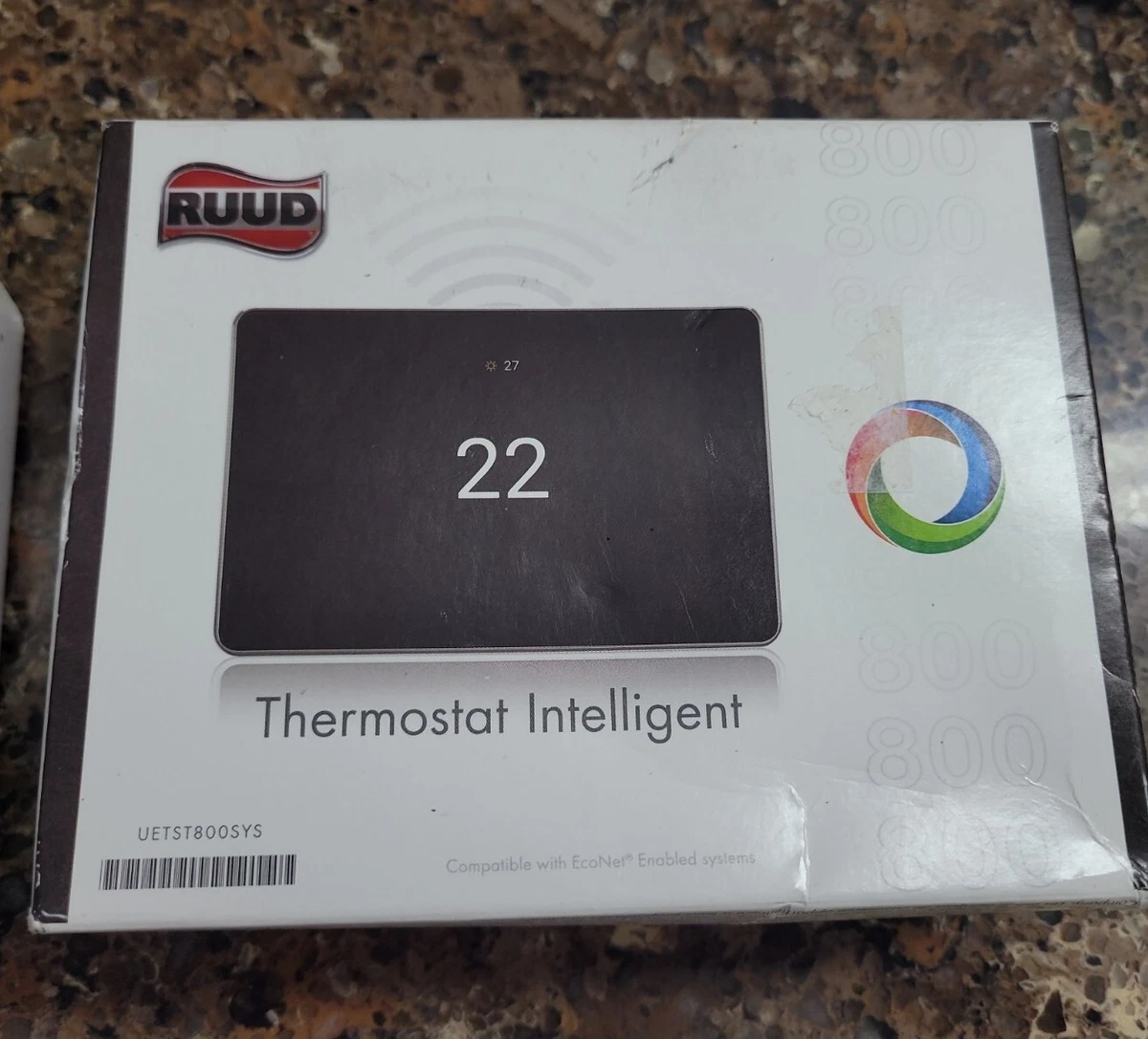 Ruud EcoNet UETST800SYS Smart Thermostat 800 Series | eBay